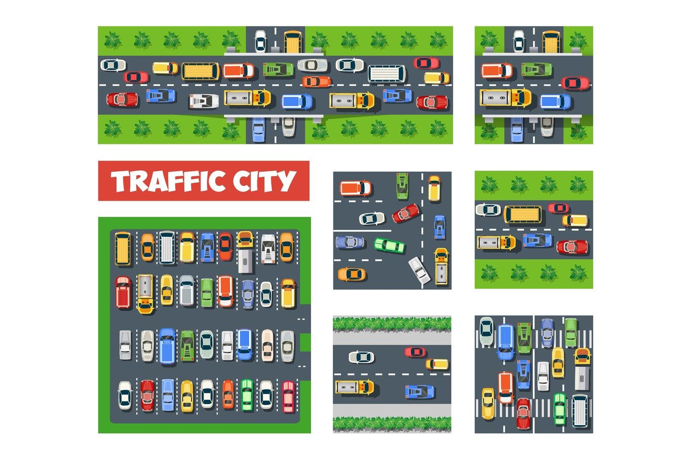 Traffic Transportation set cover image.