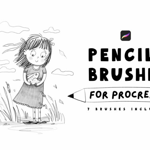 Pencils brushes for Procreate cover image.