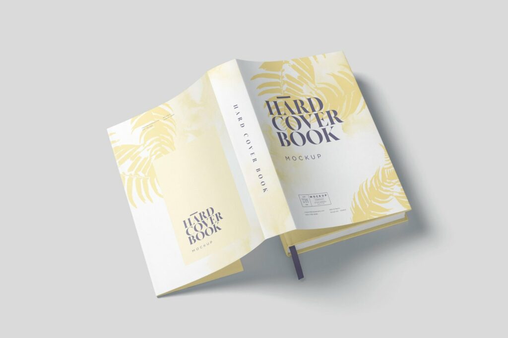 Hardcover Book Dust Jacket Mockups – MasterBundles