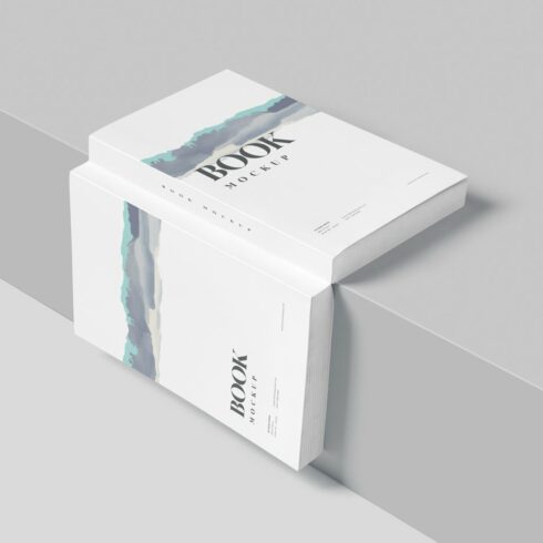 Thick Book Mockups cover image.