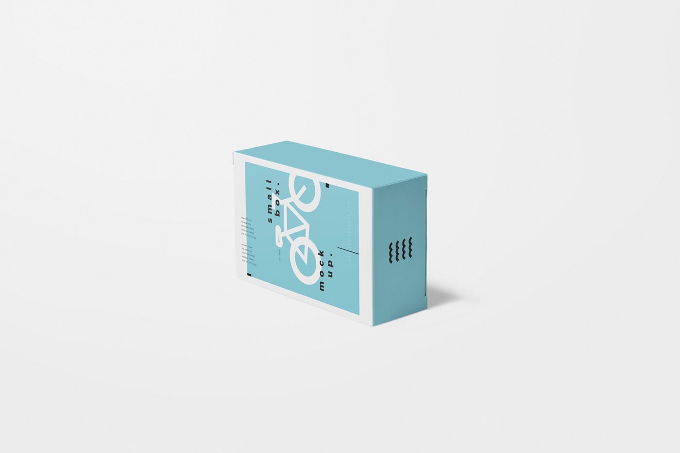 Small cardboard box mockups preview image.