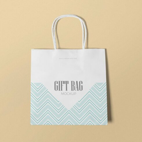 Gift Bag Mockups cover image.