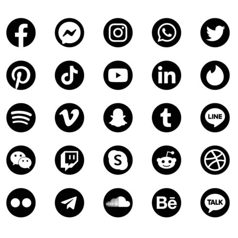 SOCIAL MEDIA ICONS cover image.