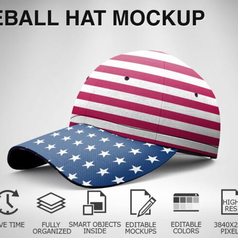 Baseball Hat Mockup 05 cover image.