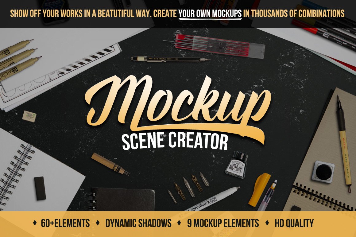 Mockup Scene Creator 12% OFF cover image.