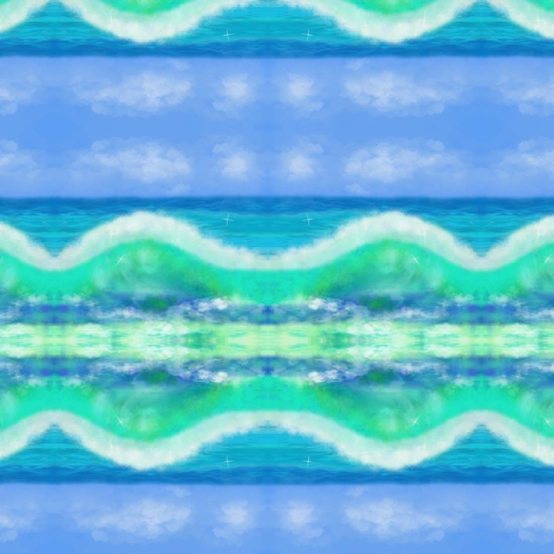 Sea pattern preview image.