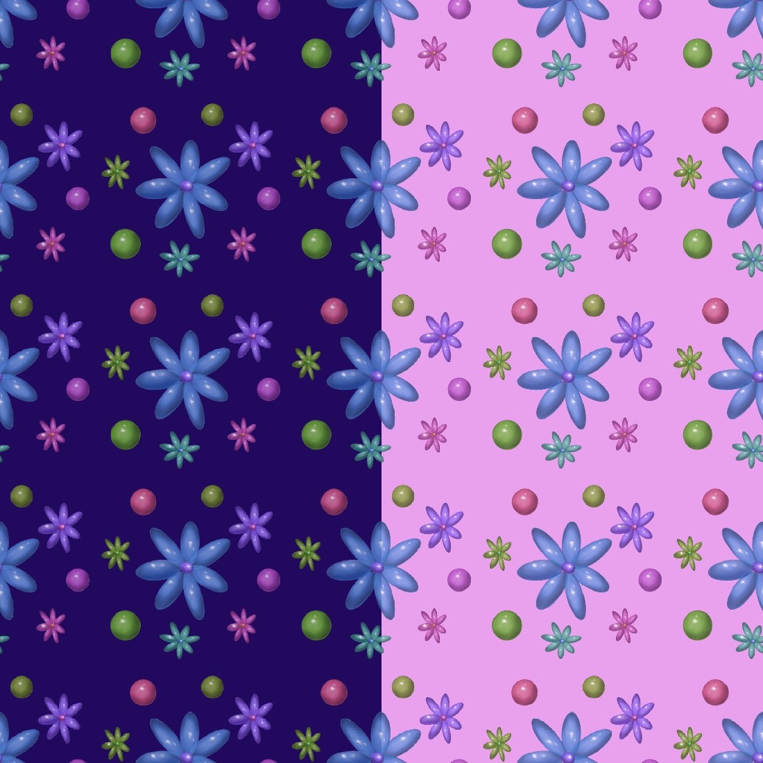 Balloon pattern cover image.