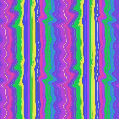 Pattern abstract rhythm colors cover image.