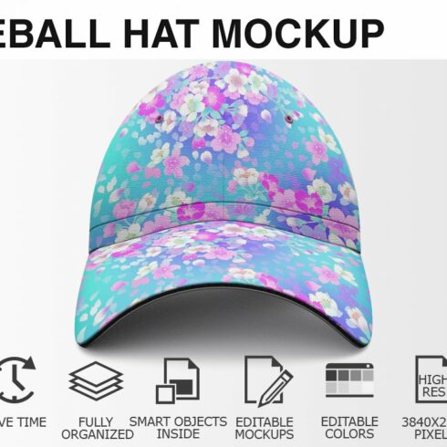 Baseball Hat Mockup 02 cover image.