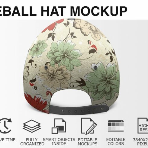 Baseball Hat Mockup 04 cover image.