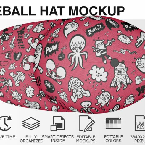 Baseball Hat Mockup 07 cover image.