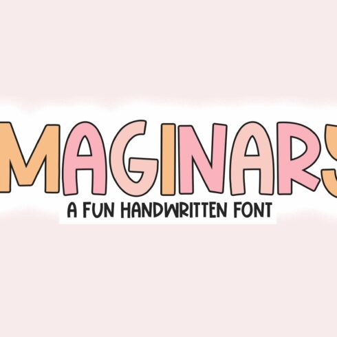 Imaginary | Fun Handwritten Font cover image.