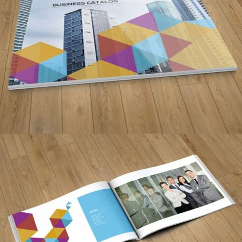 Business Catalog template-12page-V57 cover image.