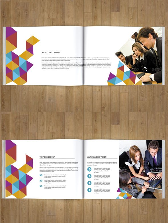 Business Catalog template-12page-V57 preview image.