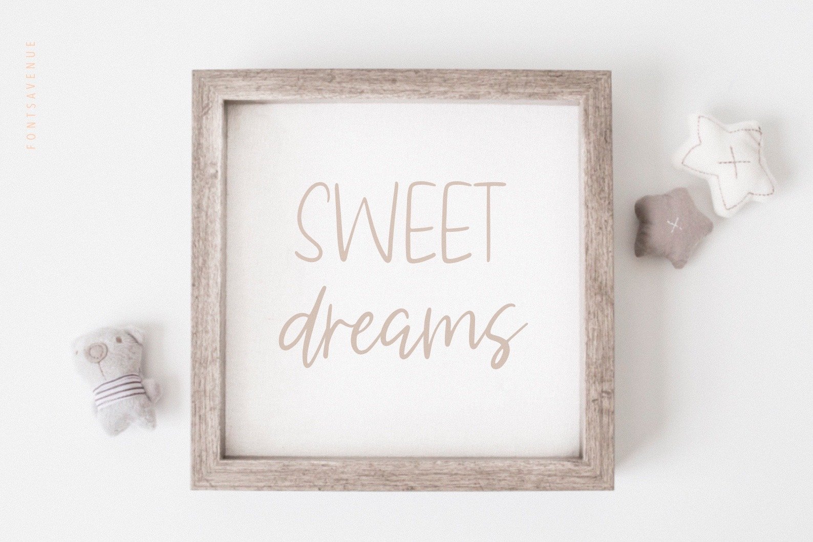 Happy Dreams | Cute Handwritten Font preview image.