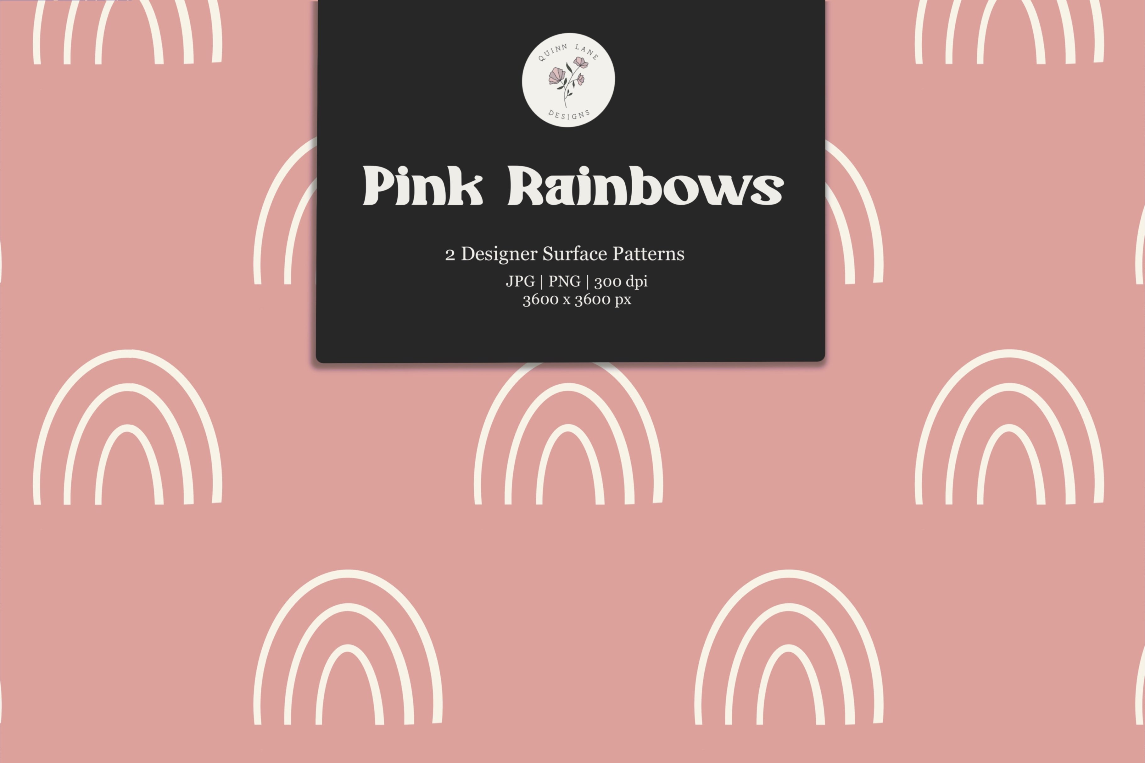 Pink Rainbow Surface Patterns cover image.