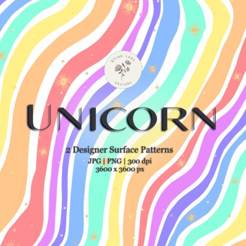 Rainbow Colored Surface Pattern cover image.