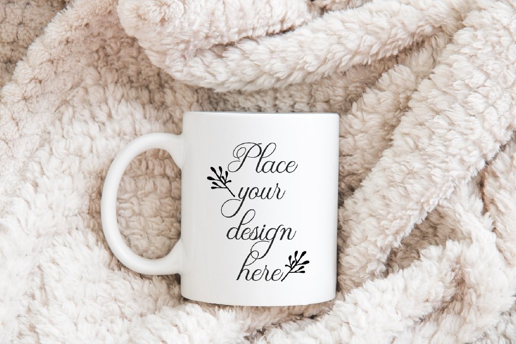 sublimation mug mockup coffee cup cover image.