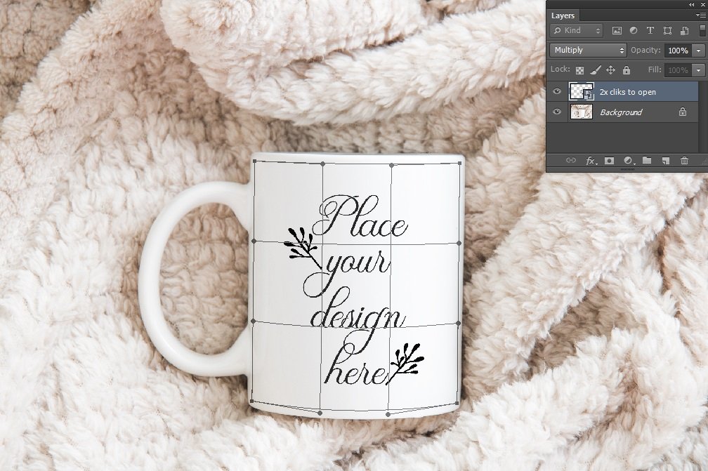 sublimation mug mockup coffee cup preview image.