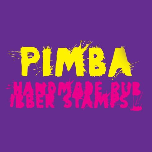 Digital font Pimba cover image.