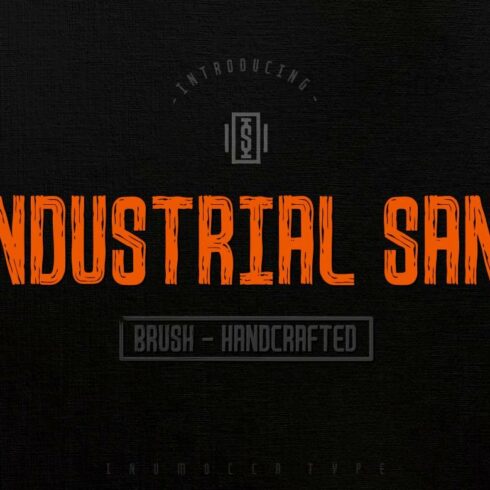 Industrial Sans cover image.