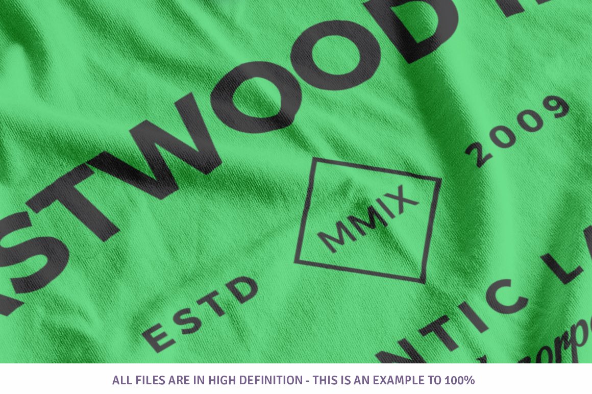 Infinity Color T-Shirt Mockups preview image.