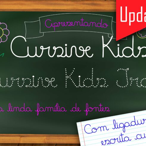 Fonts Cursive Kids and Cursive Trace cover image.
