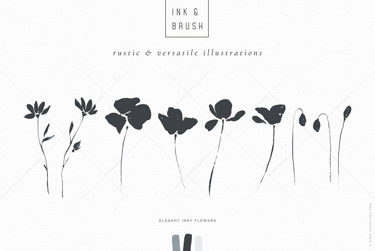 ink botanical 08 895