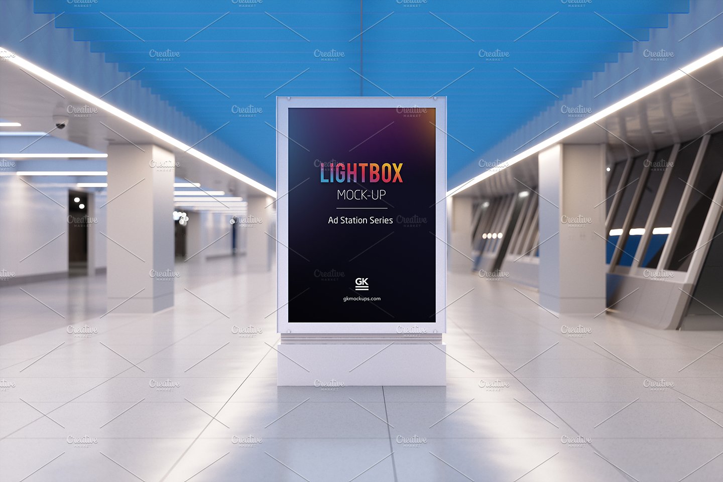 Lightbox Mock-up - Ad Station Series cover image.