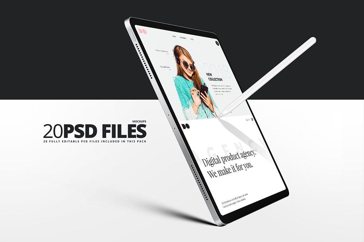 ipad pro mockups pack creative market preview 5 229