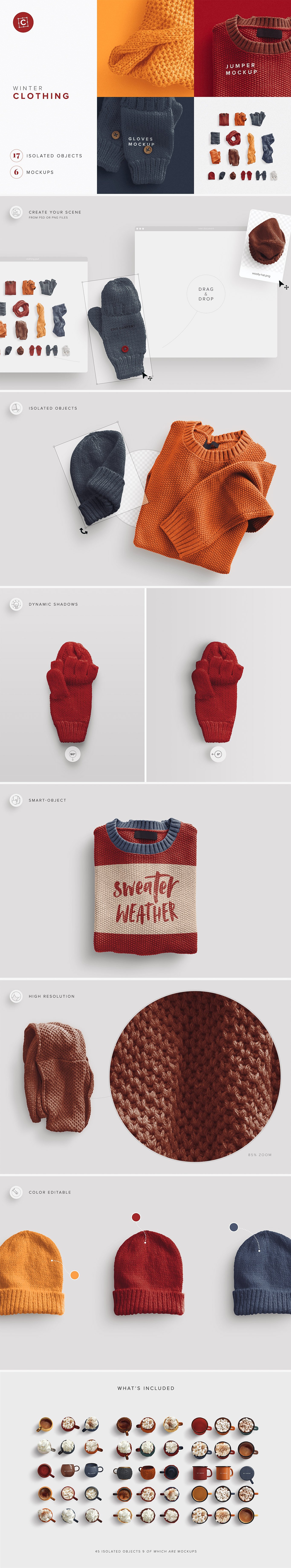 Clothing Jumper Winter Scene Creator cover image.