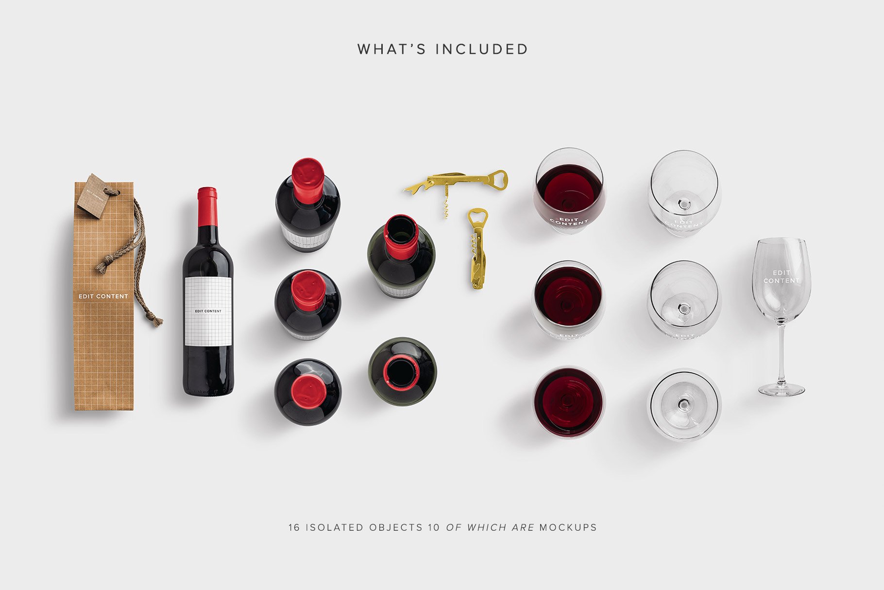 isolated objects drinks wine list customscene 69