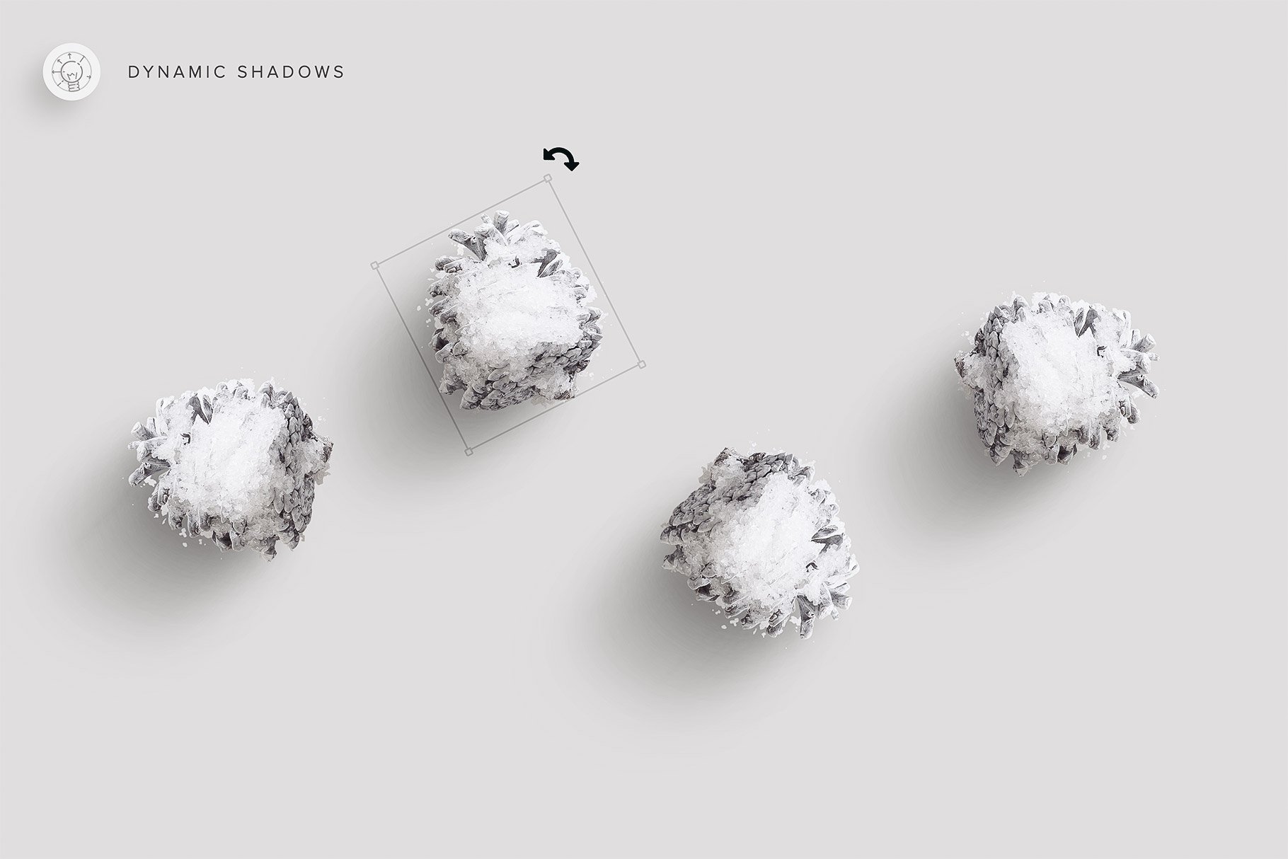 isolated objects snow feature dynamicshadows customscene 434