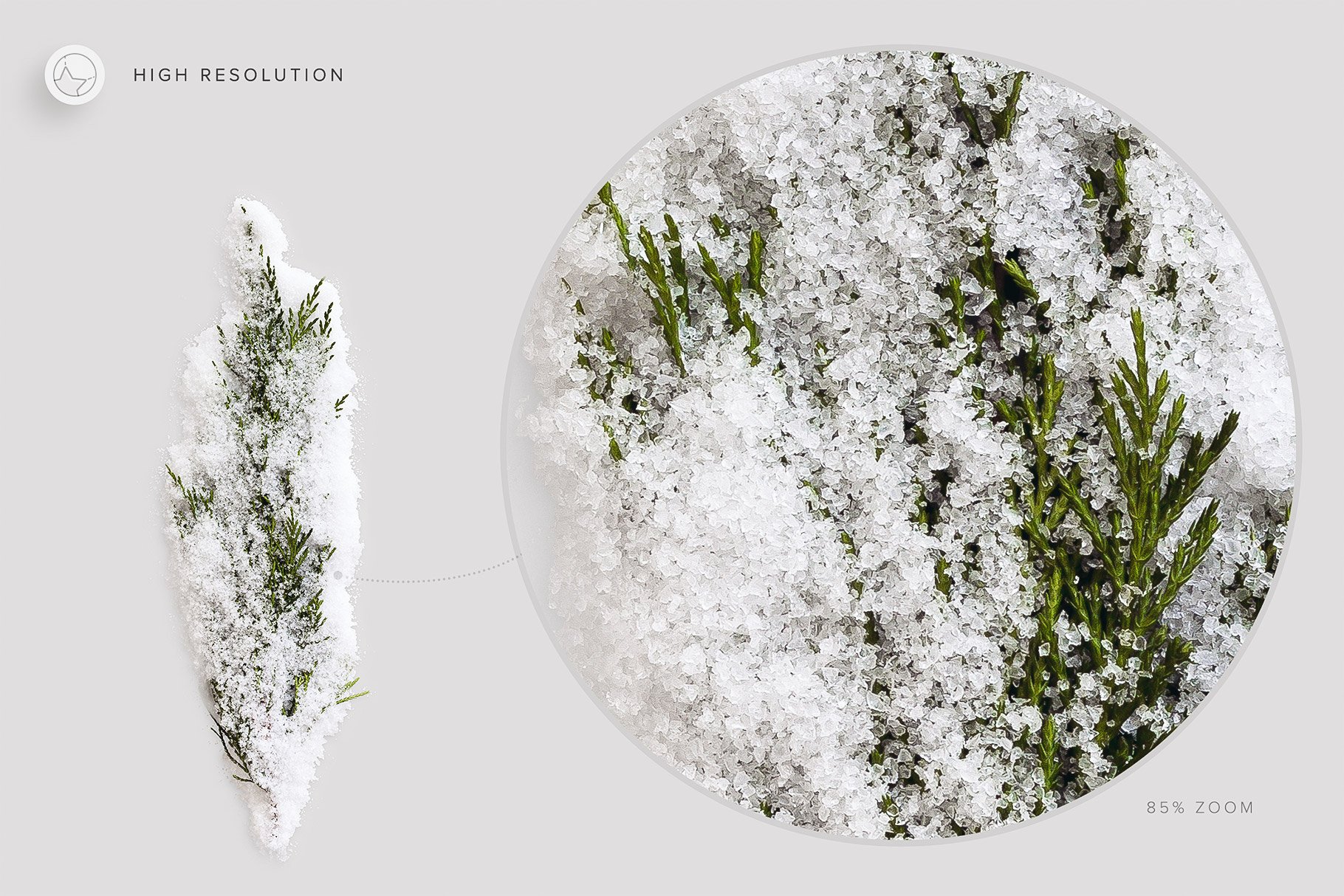 isolated objects snow feature resolution customscene 116