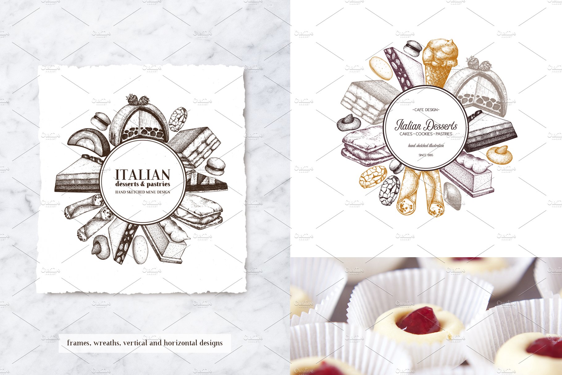 italian desserts design 2 pr24 777