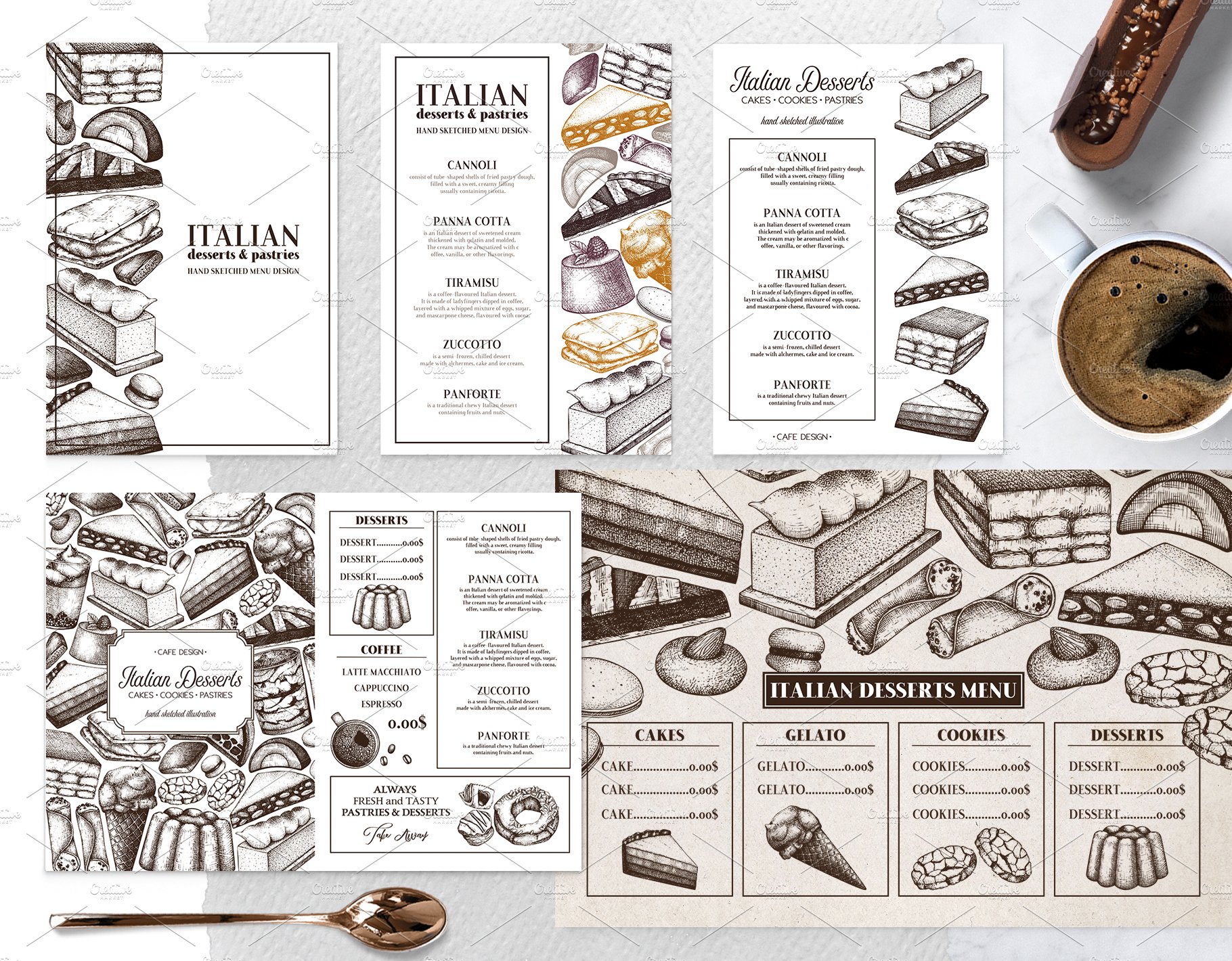 italian desserts design 2 pr246 271