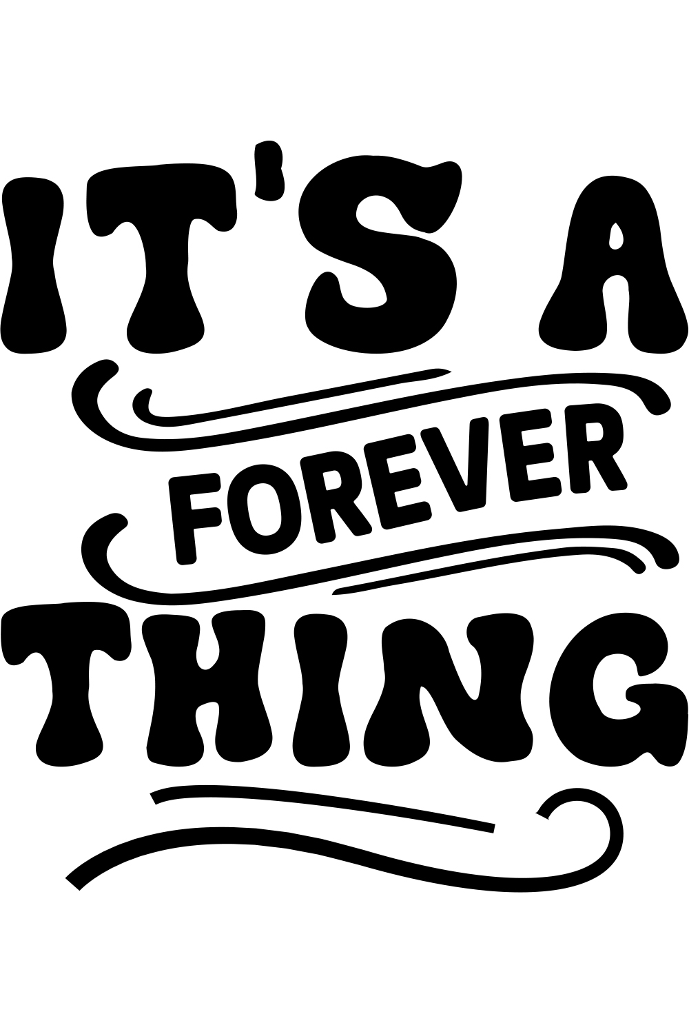 It's a Forever Thing svg pinterest preview image.