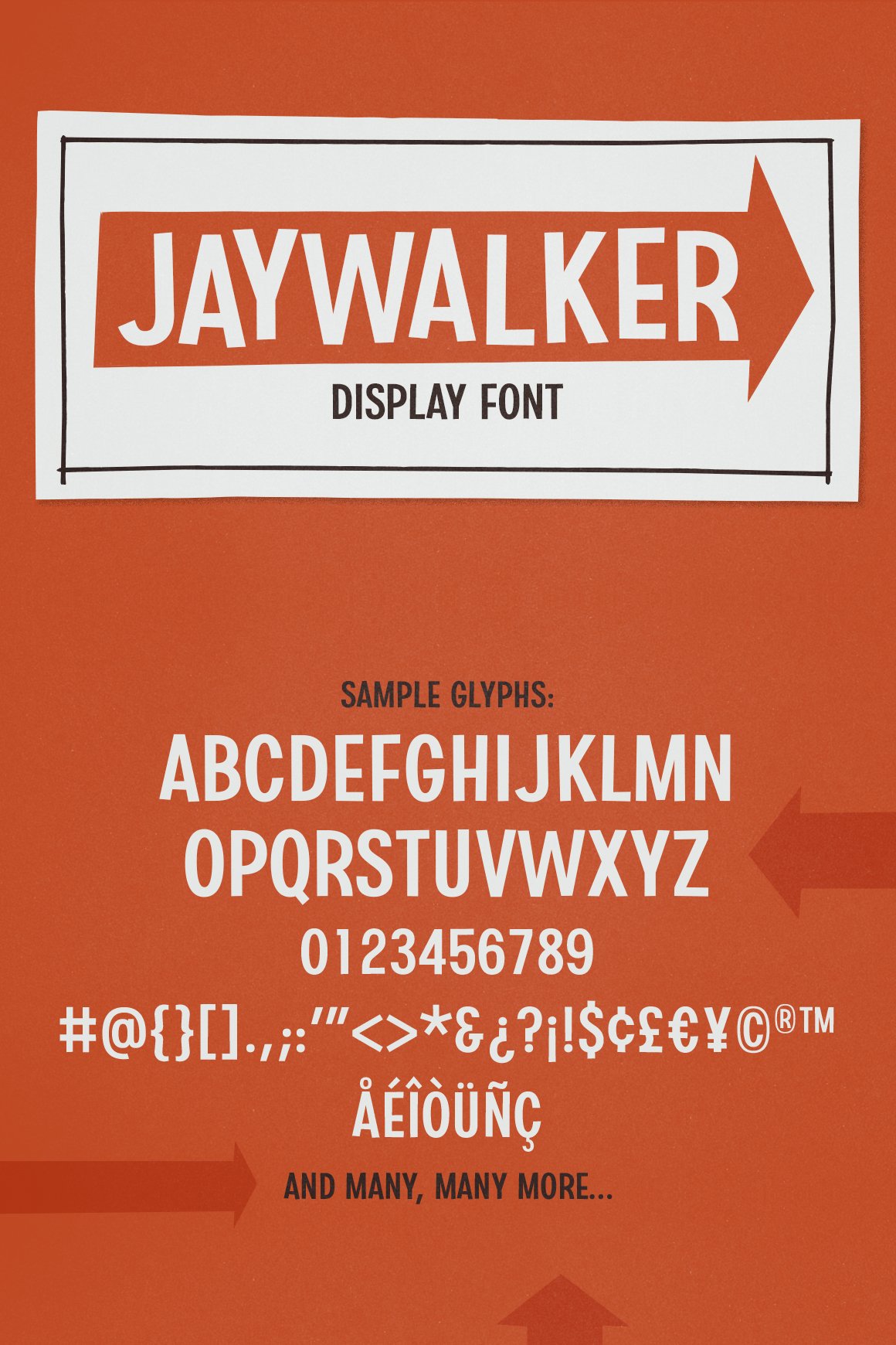 Jaywalker - Display Font cover image.
