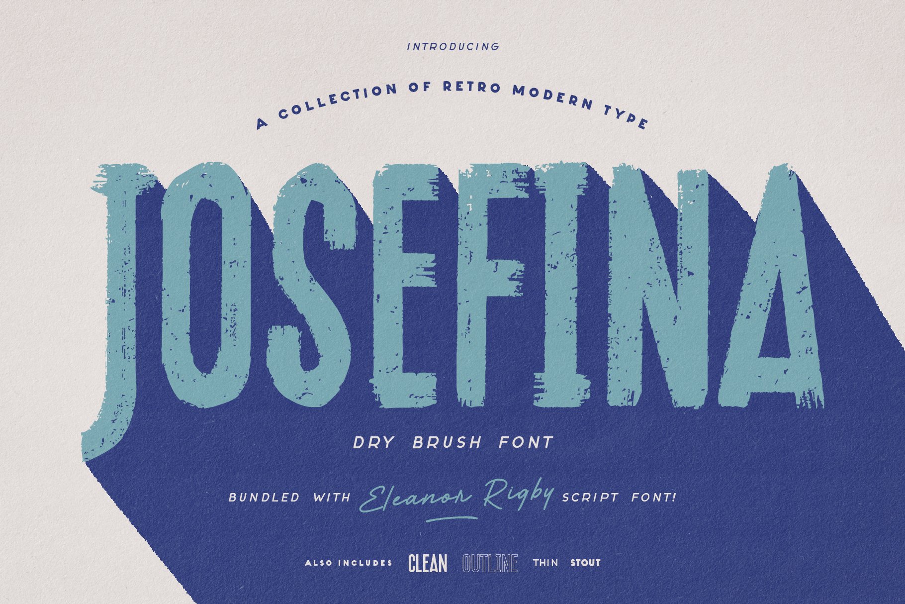 Josefina | Retro Modern Type Bundle cover image.