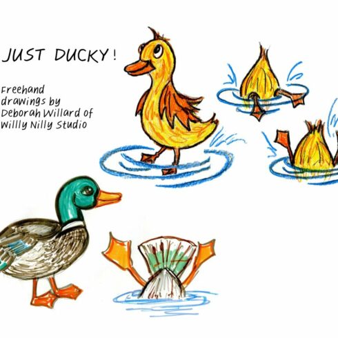 Just Ducky Color Sketches cover image.