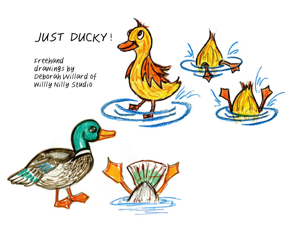 Just Ducky Color Sketches cover image.