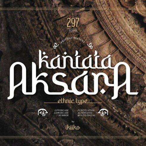 Kantata Aksara - Ethnic Type cover image.