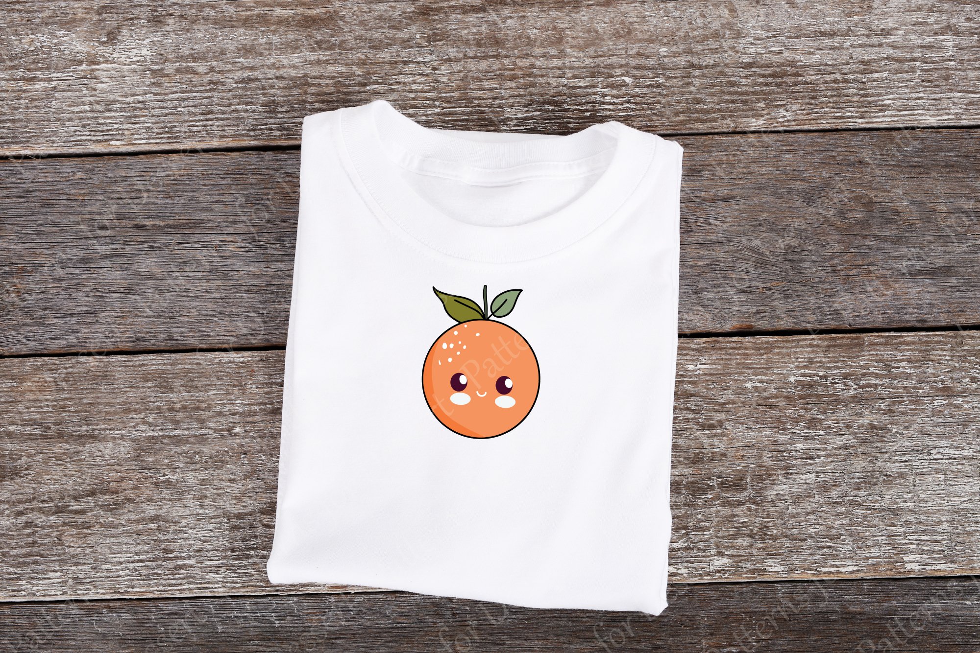 kawaii tshirt mockup 955