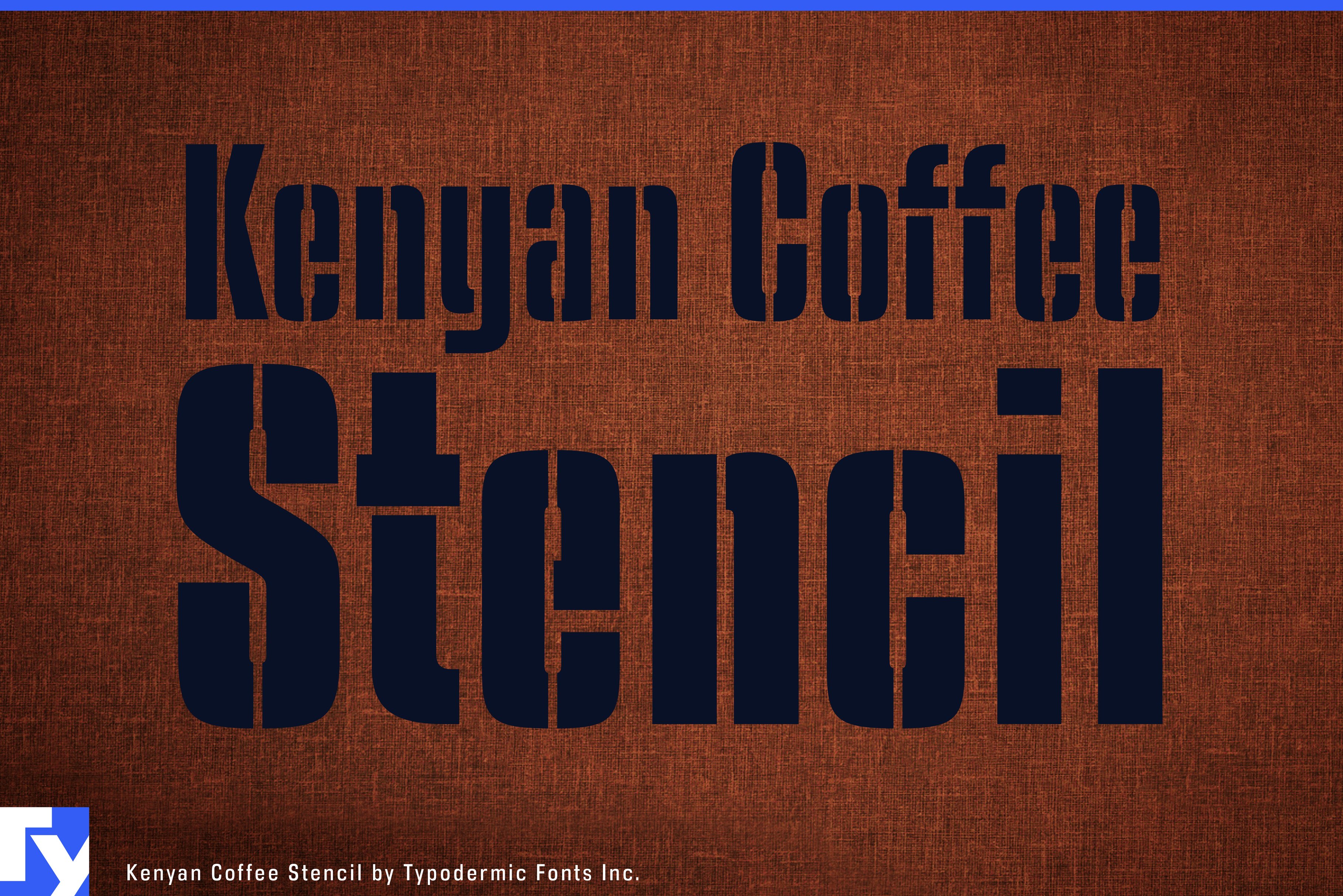 Kenyan Coffee Stencil cover image.