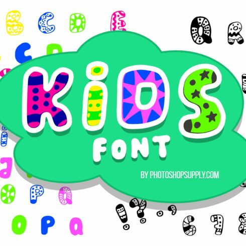 Kids Font cover image.