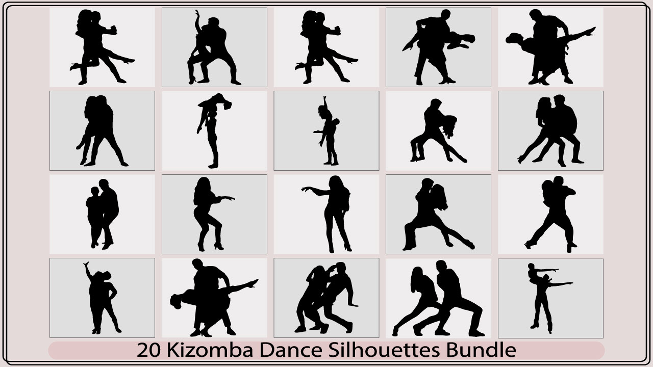 kizomba dance silhouettemb add media 862