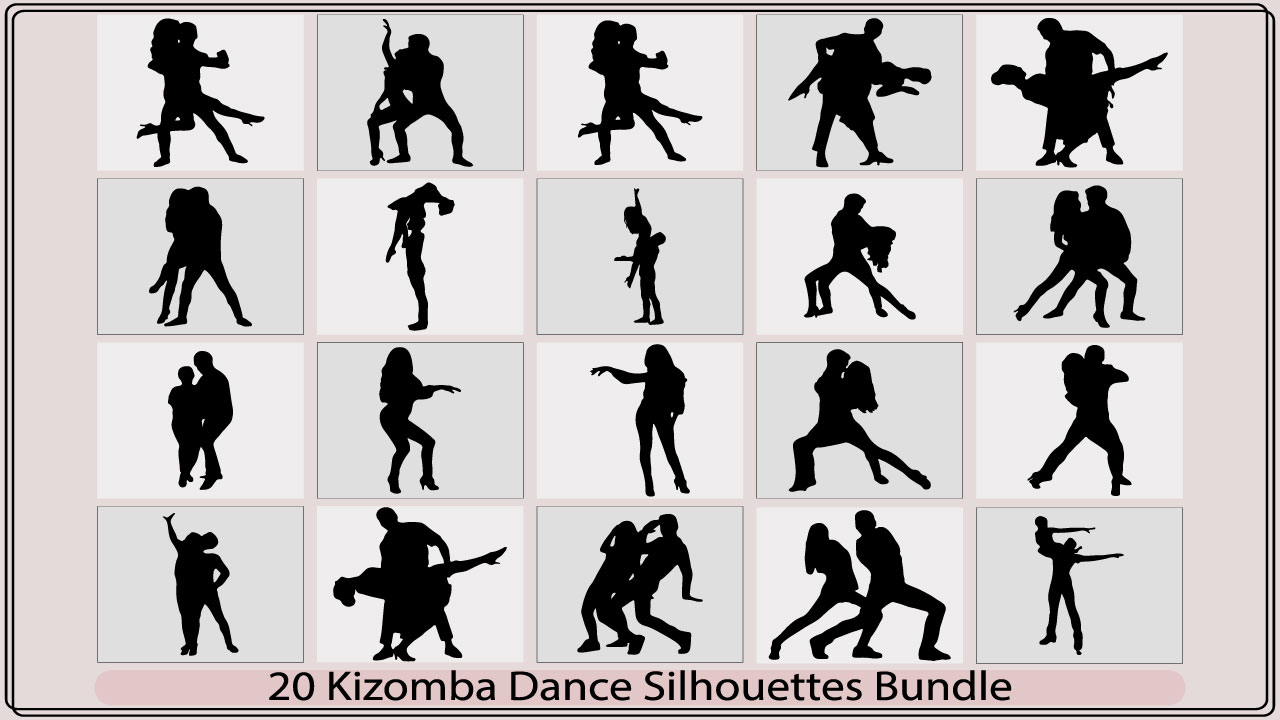 kizomba dance silhouettemb add media 990