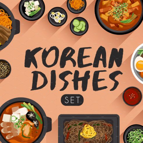Big Set of Korean Cuisine cover image.