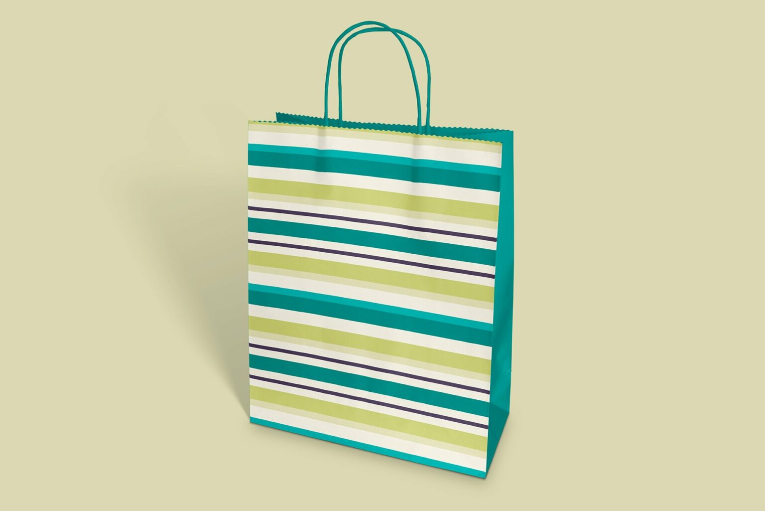 Kraft Gift Bag Mockup MasterBundles