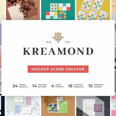 Kreamond - Mockup Scene Creator cover image.